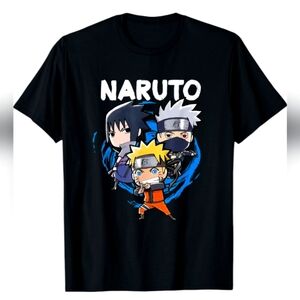 Naruto Shippuden Chibi Group Short Sleeve T-Shirt